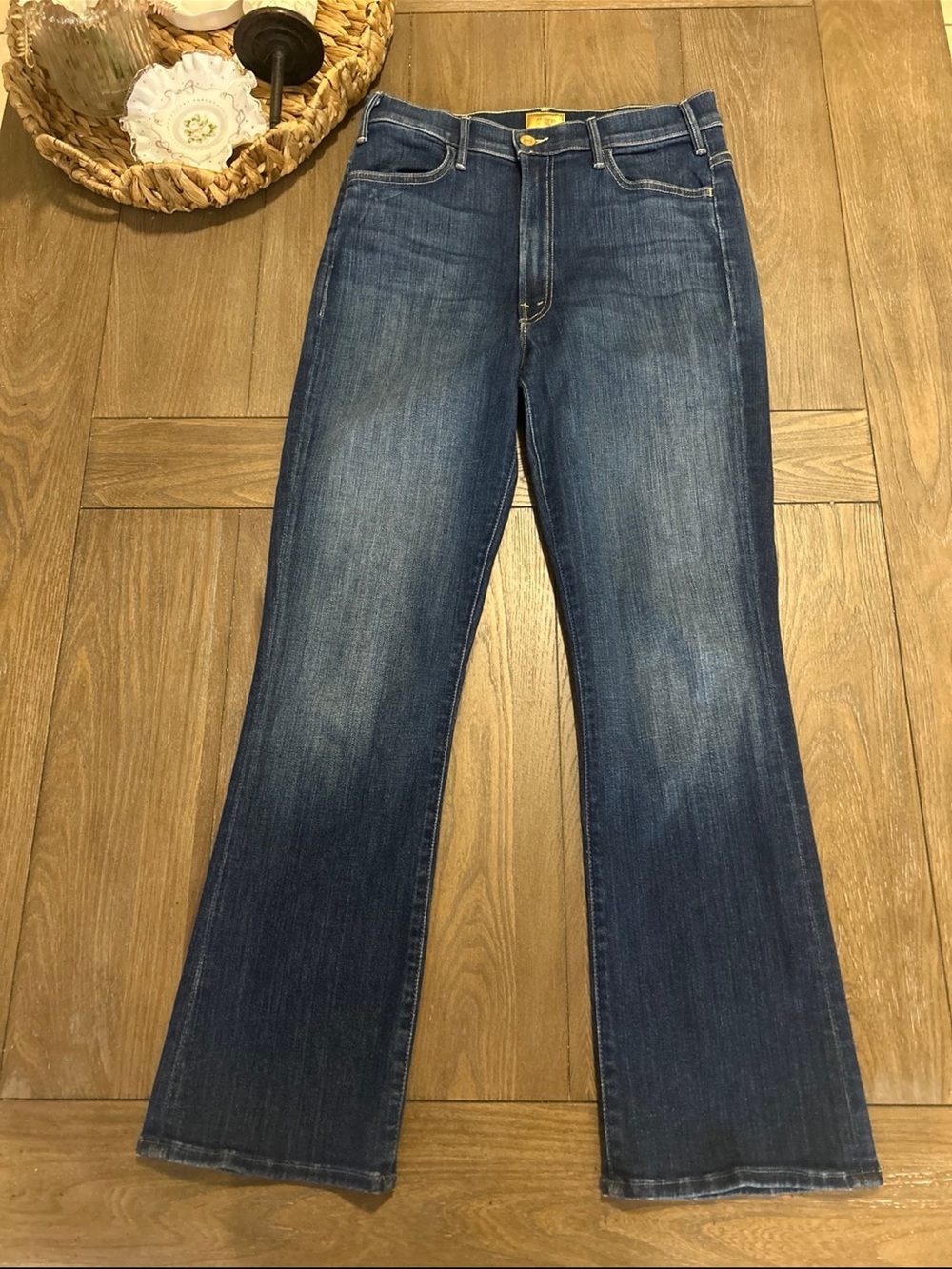 MOTHER Women's Blue Jeans